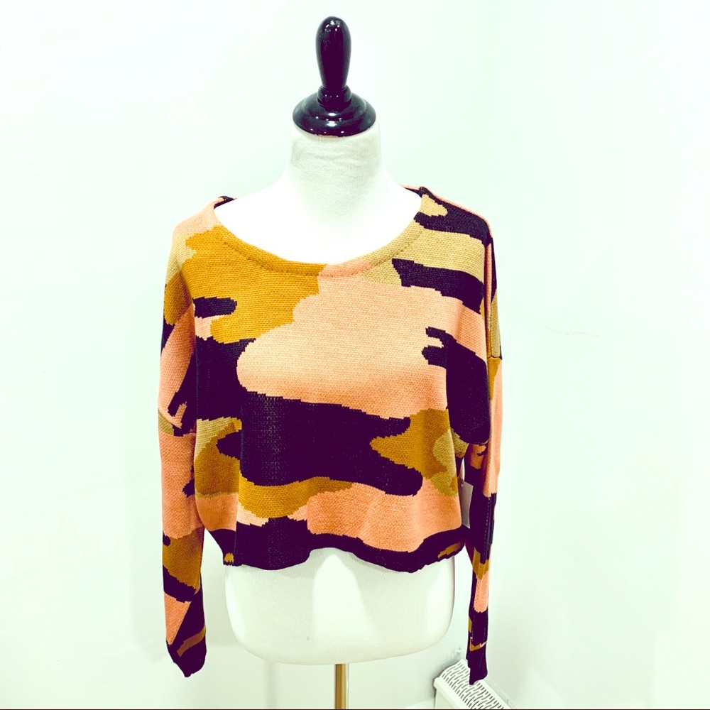 CR Camo Sweater